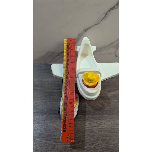 Fisher-Price Little People Vintage Airplane & Car Playset W/ Figures Fun Retro C - Picture 9 of 9